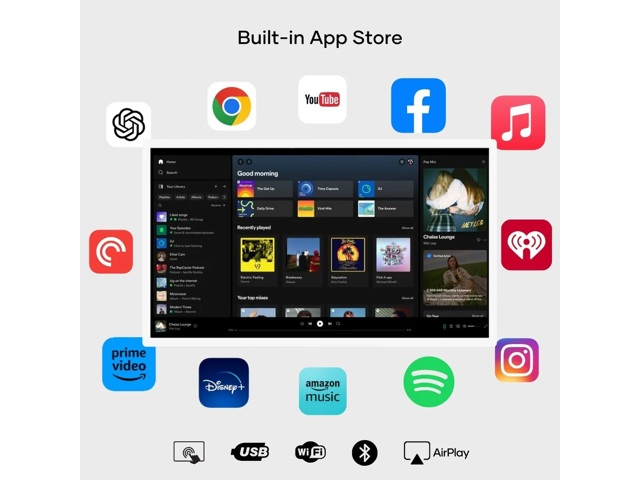 Cozyla 32" UHD4K Digital Calendar+ Tablet, Gen2 - White - image 8