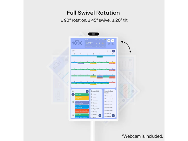 Cozyla 32" 4K Portable Smart Tablet TV - White - image 4