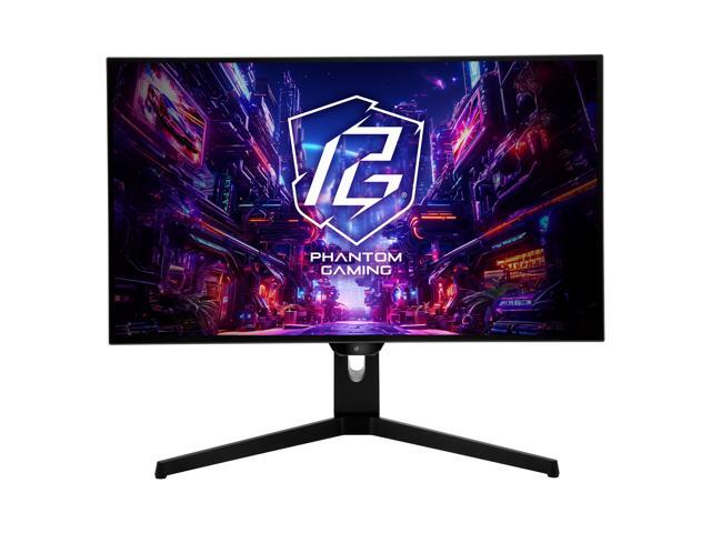 ASRock Phantom Gaming 27' QHD 2K 1440P 240Hz 0.03ms (GTG), 99% DCI-P3 with 129% sRGB Color Space, 2 x HDMI 2.1, 2 x DisplayPort 1.4, OLED Gaming...