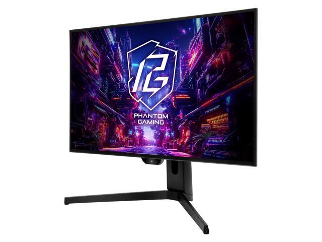 ASRock Phantom Gaming 27' QHD 2K 1440P 240Hz 0.03ms (GTG), 99% DCI-P3 with 129% sRGB Color Space, 2 x HDMI 2.1, 2 x DisplayPort 1.4, OLED Gaming...