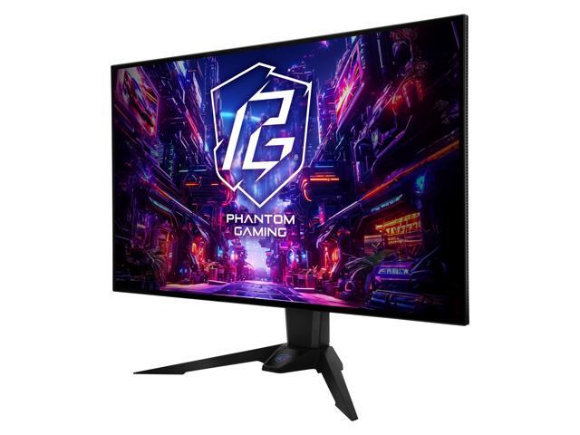 ASRock Phantom Gaming 32' DUAL MODE UHD 4K 240Hz FHD 480Hz FreeSync Premium Pro 0.03ms HDR400 USB-C Built-in Speakers OLED Gaming Computer Monitor...