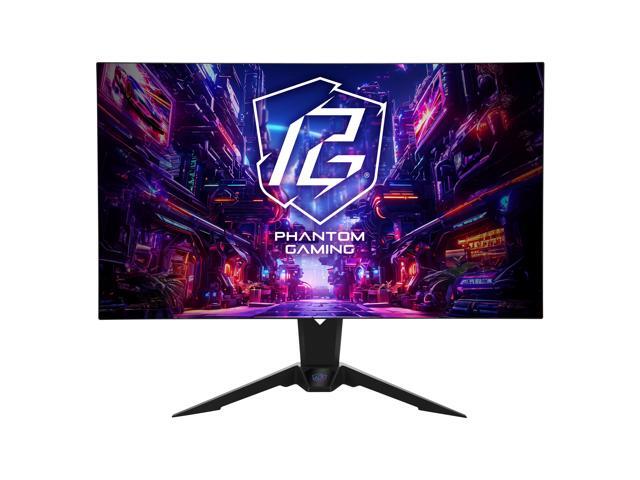 ASRock Phantom Gaming 32' DUAL MODE UHD 4K 240Hz FHD 480Hz FreeSync Premium Pro 0.03ms HDR400 USB-C Built-in Speakers OLED Gaming Computer Monitor...