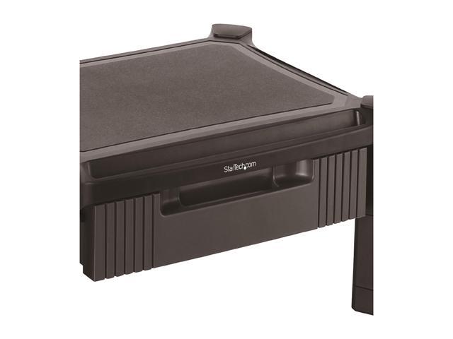 StarTech MONSTADJD Adjustable Monitor Riser - Drawer - Monitors up to 32' - Adjustable Height - Monitor Stand - Computer Monitor Riser