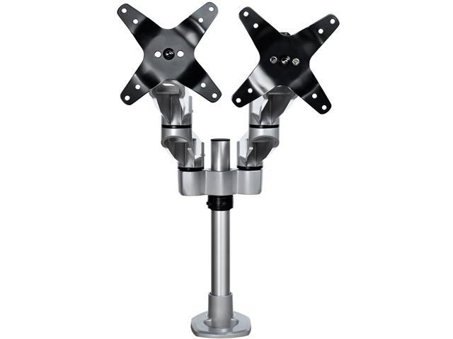 StarTech.com ARMDUALPS Desk Mount Dual Articulating Premium Monitor Arm for up to 27' Monitors Tool-Less Assembly