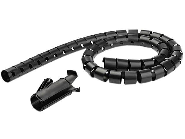 StarTech. com CMSCOILED4 2.5 m (8.2 ft.) Cable-Management Sleeve - Spiral - 45 mm (1.8 in.) Diameter