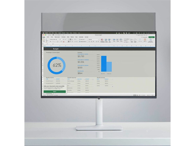 StarTech Magnetic Monitor Privacy Screen for 24in Display - Blue Light Reducing Screen Protector - 16:10, Matte/Glossy - TAA - 24M61-PRIVACY-SCREEN