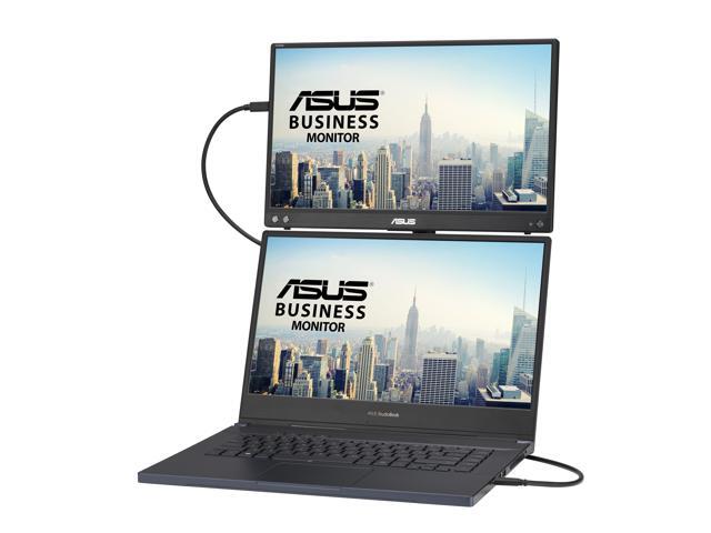 ASUS ZenScreen Stand MTS02D - Ergonomic Stand for Portable Monitors, Tilt, Pivot, Height adjustments, 1/4" Tripod Socket compatible, Work From Home...