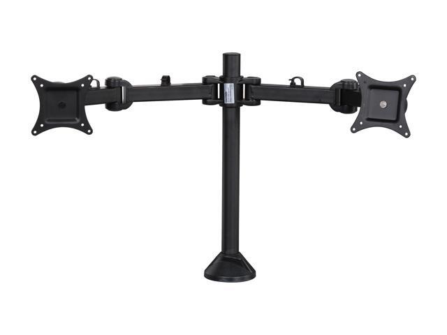 SIIG CE-MT0Q11-S1 Articulating Dual Monitor Desk Mount - 13' to 27'