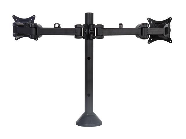 SIIG CE-MT0Q11-S1 Articulating Dual Monitor Desk Mount - 13' to 27'
