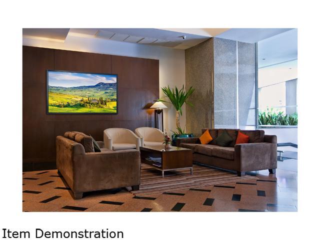 Peerless-AV - Security SmartMount Universal Flat Mount For 46" to 90" TV's - Semi-gloss Black, Black - image 5