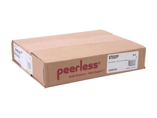 Peerless-AV - SmartMount Tilt Display Wall Mount For Most 22" - 43" Flat Panel Displays - Black, Semi-gloss Black - image 4