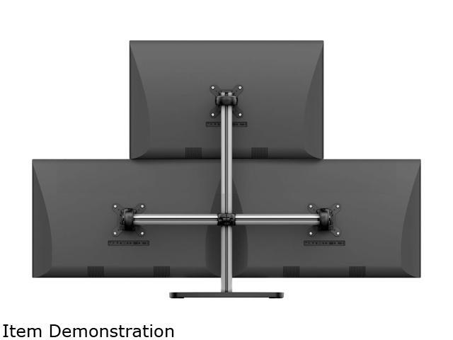 Atdec Freestanding Quad/Triple/Dual/Single Monitor Desk Mount Up to 32" Monitors - image 7