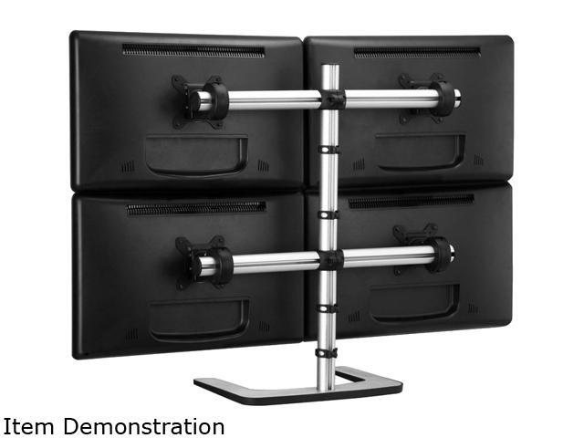Atdec Freestanding Quad/Triple/Dual/Single Monitor Desk Mount Up to 32" Monitors - image 3