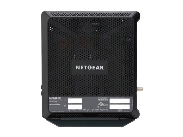 NETGEAR - Nighthawk AC1900 Router with DOCSIS 3.0 Cable Modem - Black - image 4