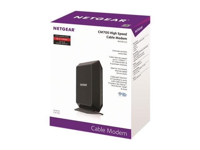 NETGEAR - 32 x 8 DOCSIS 3.0 Cable Modem - Black - image 8