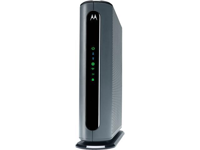 Motorola MG7700 Modem WiFi Router Combo with Power Boost Approved by Comcast Xfinity, Cox and Spectrum for Cable Plans Up to 800 Mbps DOCSIS.
