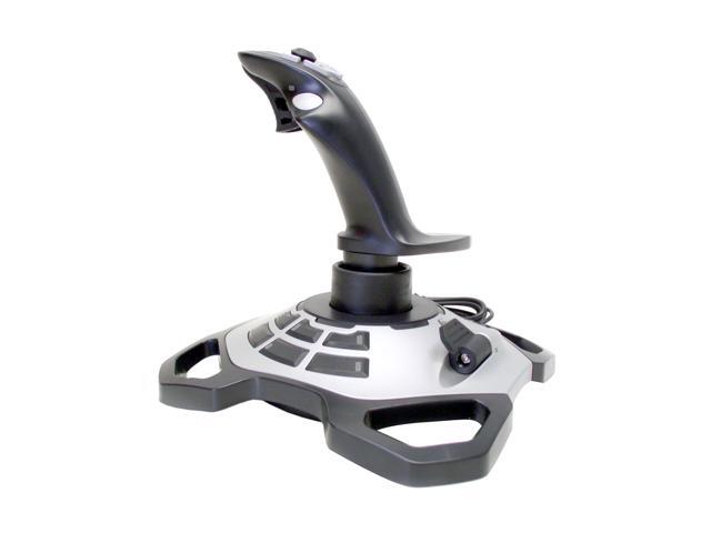 Logitech - Extreme 3D Pro Gaming Joystick for Windows - Silver/Black - image 3