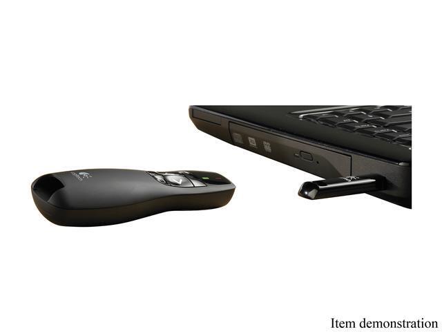 Logitech - R400 Presenter Remote Control - Black - image 8