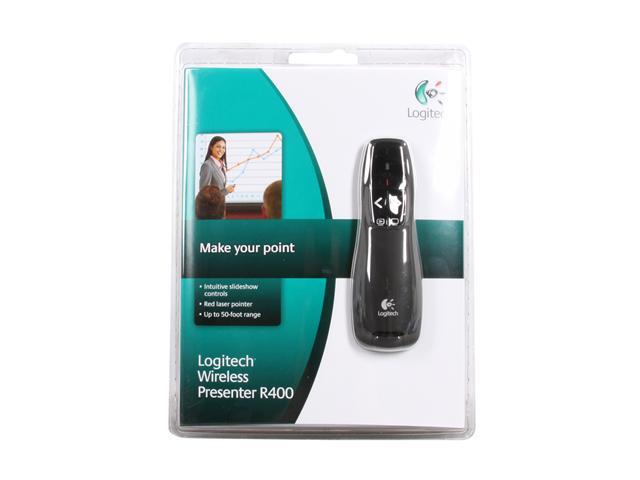Logitech - R400 Presenter Remote Control - Black - image 9
