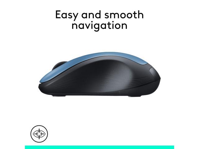 Logitech - M310 Wireless Optical Ambidextrous Mouse - Wireless - Peacock Blue - image 6