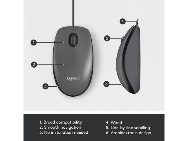 Logitech M100 Mouse - image 6