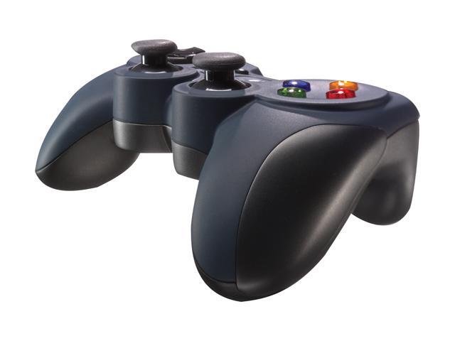 Logitech - F310 Gaming Pad for Windows - Black/Blue - image 3