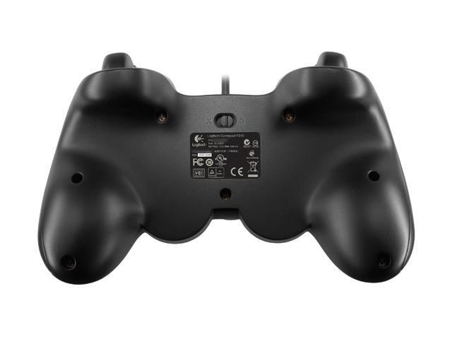 Logitech - F310 Gaming Pad for Windows - Black/Blue - image 6