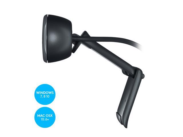 Logitech - C270 720 Webcam with Noise-Reducing Mics - Black - image 6