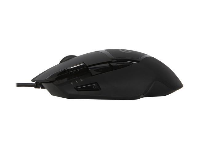 Logitech G402 910-004069 Black Wired Optical Hyperion Fury FPS Gaming Mouse with High Speed Fusion Engine