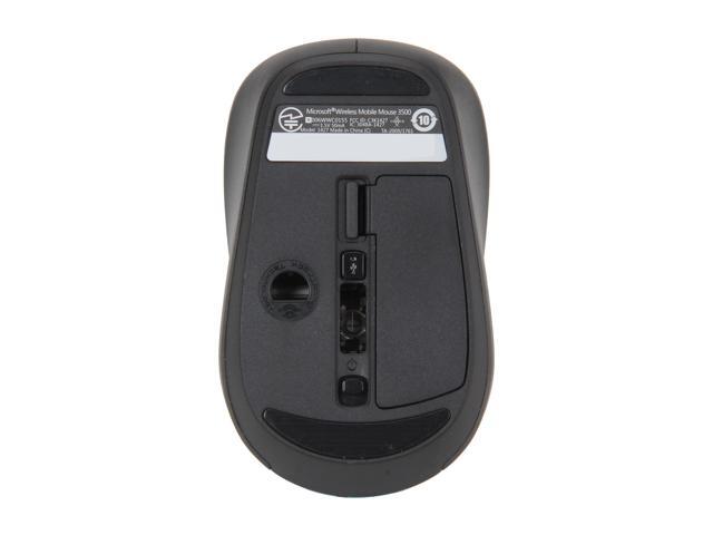 Microsoft 3500 Wireless Mobile Mouse - Cyan Blue .Comfortable design, Right/Left Hand Use, Wireless, USB 2.0 with Nano transceiver for...