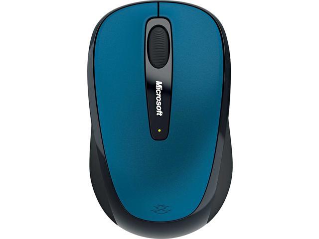 Microsoft Wireless Mobile Mouse 3500 GMF-00274 Cyan Blue RF Wireless BlueTrack Mouse