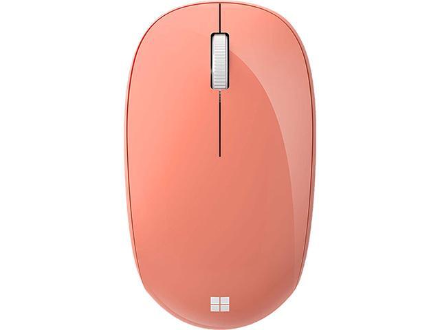 Microsoft Bluetooth Mouse - Peach. Comfortable design, Right/Left Hand Use, 4-Way Scroll Wheel, Wireless Bluetooth Mouse for PC/Laptop/Desktop,...