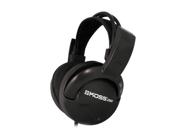 Koss UR20 Over-Ear Headphones, Flexible Sling Headband, Black