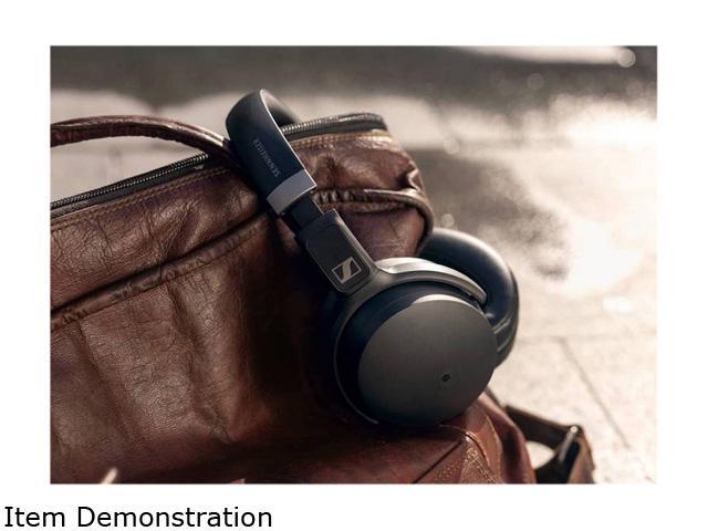 SENNHEISER HD 450BT Bluetooth 5.0 Wireless Headphone with Active Noise Cancellation - 30-Hour Battery Life USB-C Fast Charging Virtual Assistant Button Foldable - Black - image 10