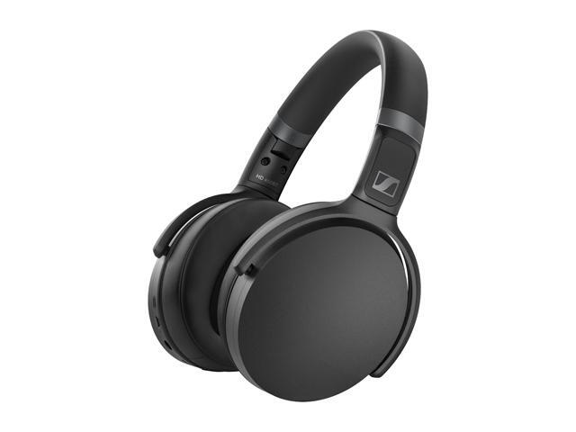 SENNHEISER HD 450BT Bluetooth 5.0 Wireless Headphone with Active Noise Cancellation - 30-Hour Battery Life USB-C Fast Charging Virtual Assistant Button Foldable - Black - image 2