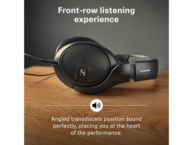 Sennheiser - HD 560S Wired Over-the-Ear Audiophile Headphones - Black - image 7