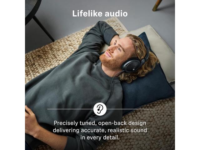 Sennheiser - HD 560S Wired Over-the-Ear Audiophile Headphones - Black - image 10