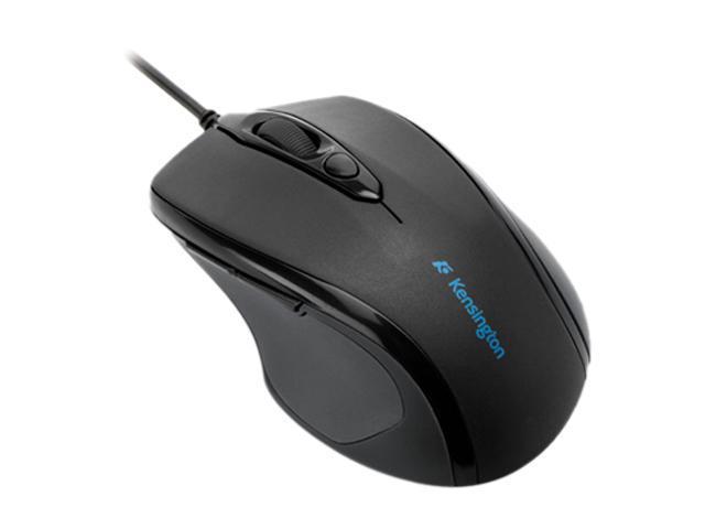 Kensington Pro Fit Wired Mid-Size Mouse USB K72355US Black Wired Optical Mouse