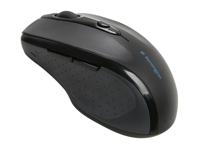 Kensington Pro Fit Full Sized Mouse K72370US Black RF Wireless Optical Pro Fit Full Sized Mouse