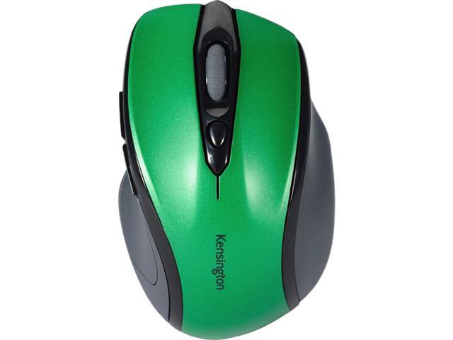 Kensington Pro Fit Mid-Size Mouse K72424WW Emerald Green RF Wireless Optical Mouse