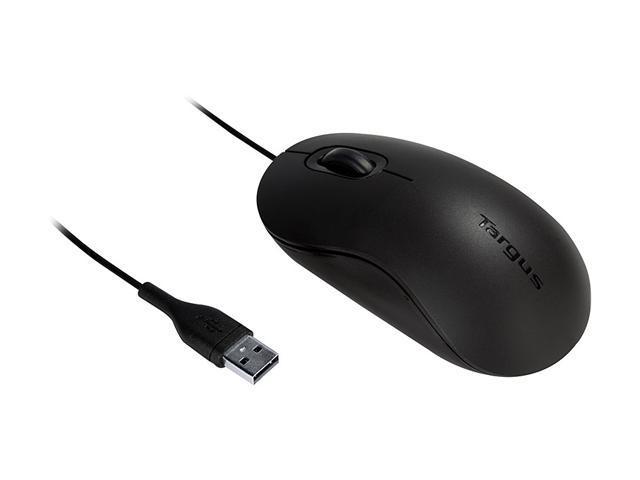 Targus 3-Button USB Full-Size Optical Mouse - AMU81USZ