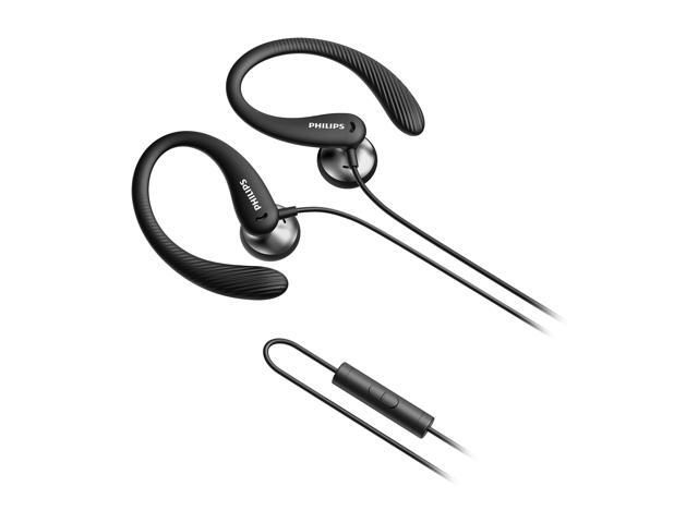 Philips A1105 in-Ear Wired Sports Headphones with Ear Hooks Sweat-Resistant TAA1105BK - image 4