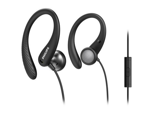Philips A1105 in-Ear Wired Sports Headphones with Ear Hooks Sweat-Resistant TAA1105BK - image 3