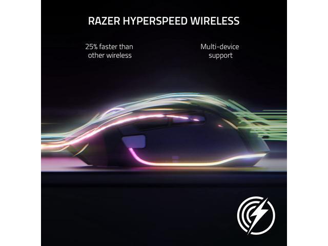 Razer - Basilisk V3 Pro Optical Gaming Mouse with HyperScroll Tilt Wheel - Wireless - Black - image 7