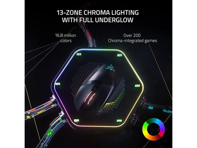Razer - Basilisk V3 Pro Optical Gaming Mouse with HyperScroll Tilt Wheel - Wireless - Black - image 4