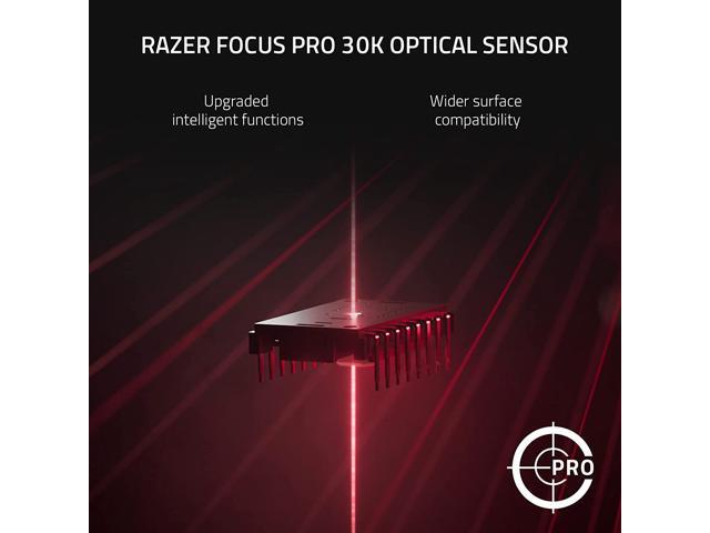 Razer - Naga V2 Pro MMO Optical Gaming Mouse with Interchangeable Side Plates in 2, 6, 12 Button Configurations - Wireless - Black - image 6