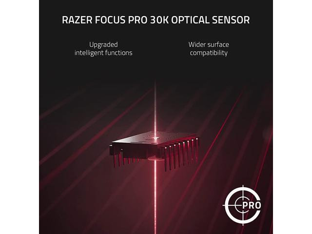 Razer - Naga V2 HyperSpeed MMO Optical Gaming Mouse with 19 Programmable Buttons - Wireless - Black - image 6