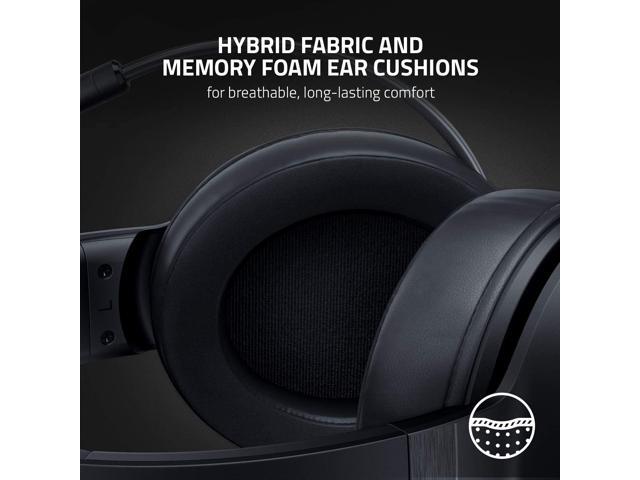 Razer - Kraken V3 X Wired Over-the-Ear Gaming Headset for PC, Mac, and Playstation 4 - Black - image 6