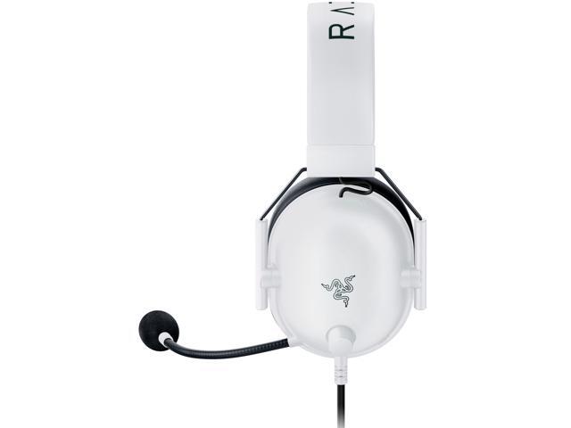 Razer - BlackShark V2 X Wired Over-the-Ear Gaming Headset for PC, PS5, PS4, Switch, Xbox X|S, and Xbox One - White - image 3