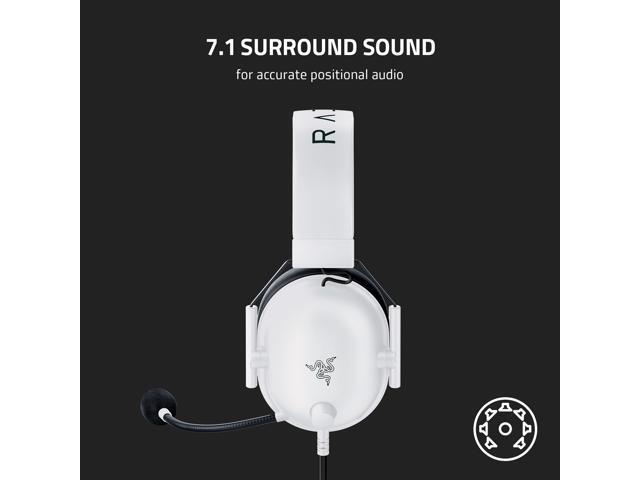 Razer - BlackShark V2 X Wired Over-the-Ear Gaming Headset for PC, PS5, PS4, Switch, Xbox X|S, and Xbox One - White - image 10